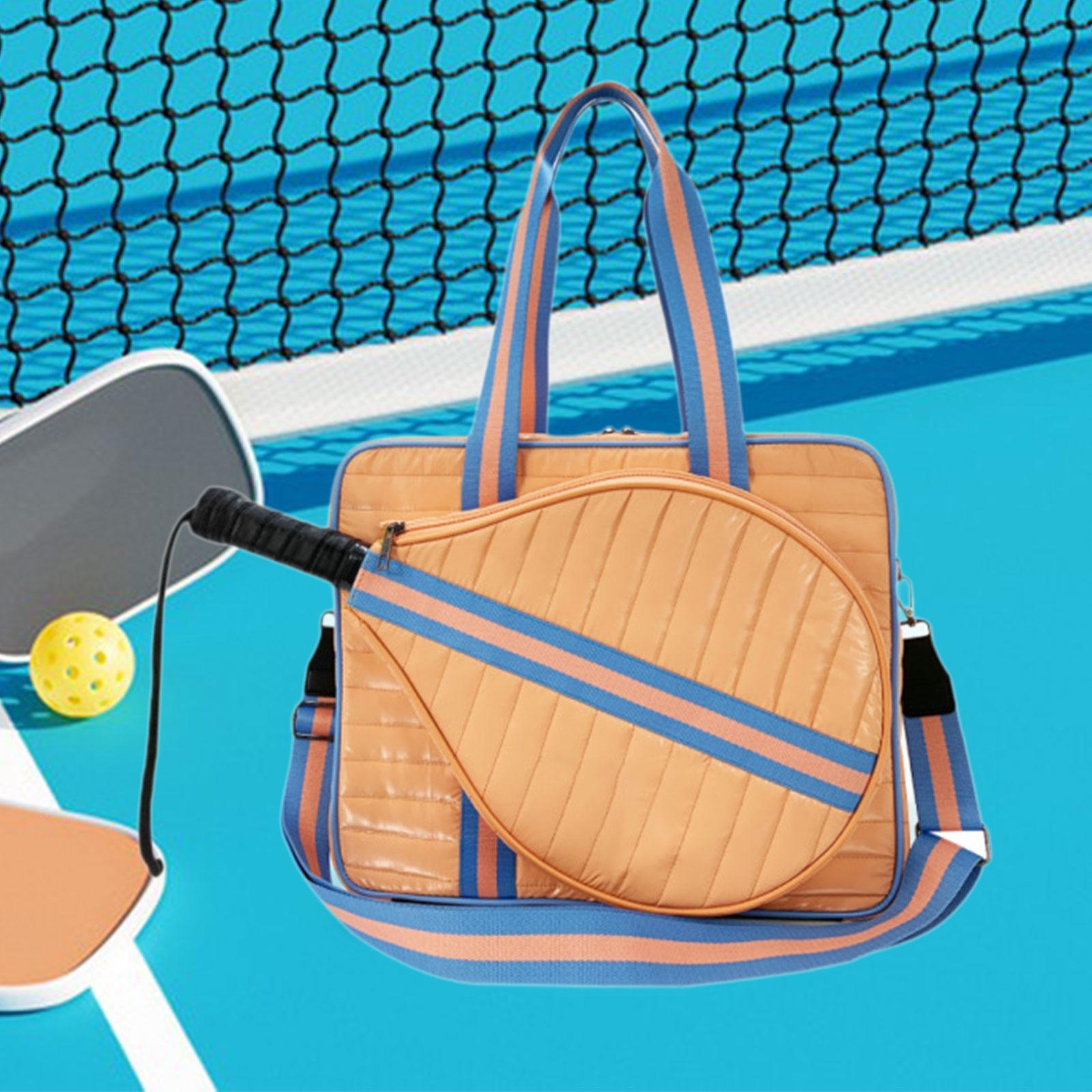 Badminton Racket - Pickleball-Schlägertasche, große Kapazität, Sport-Umhängetasche für Tennis,