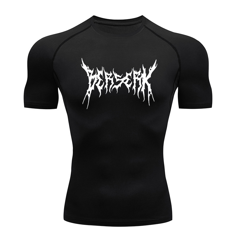 T Shirt Dry Fit - Gym Workout Rash Guard für Männer,