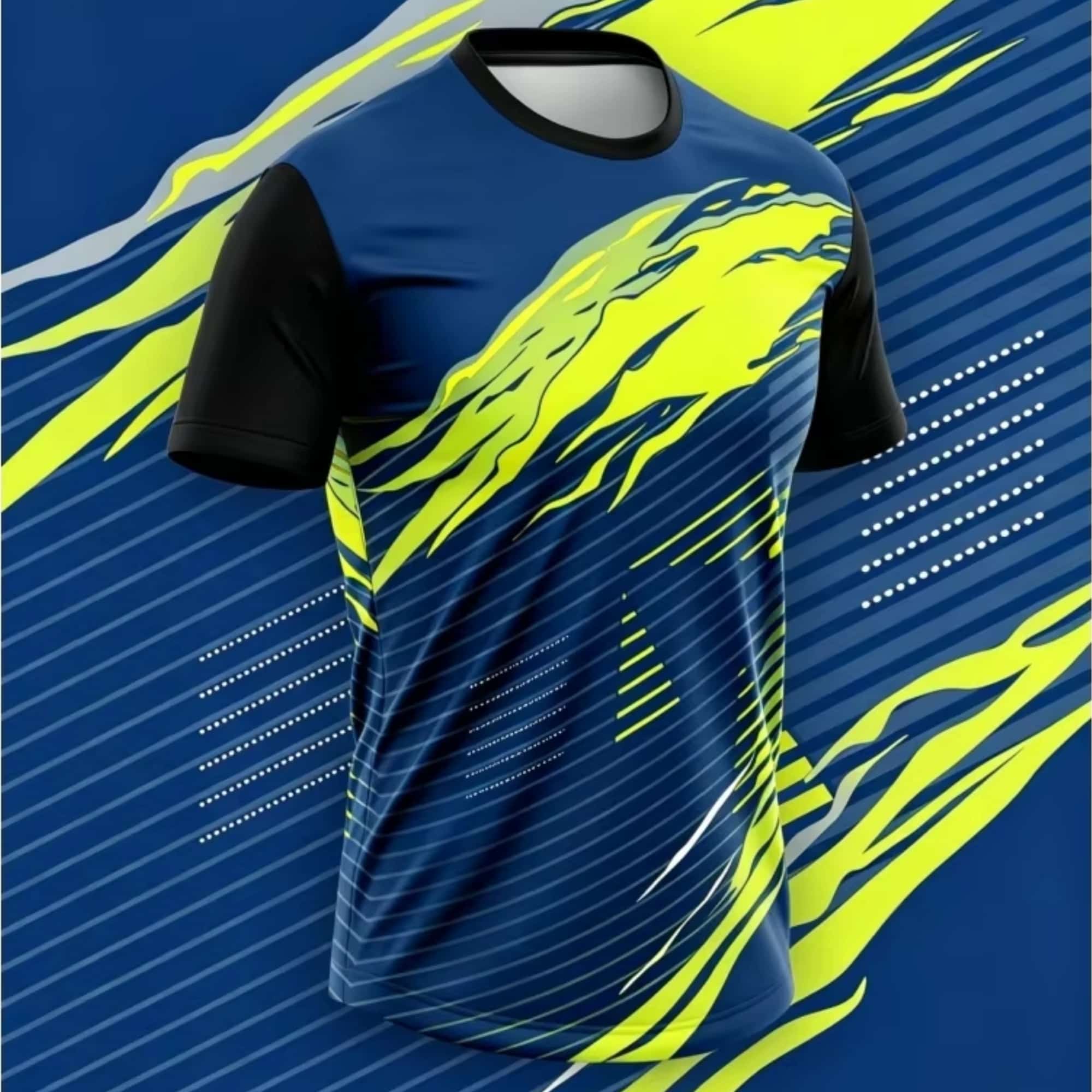Badminton Asia - Einfaches Modisches 3D-Druck Fitness T-Shirt Herren