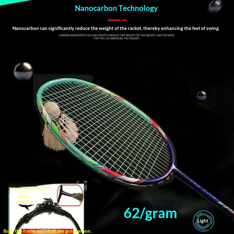 Ultraleichter 8U-Badmintonschl – Badminton Single Bewertung und Preis