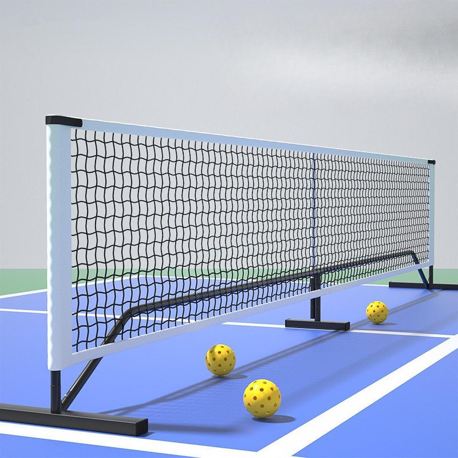 Tragbares Pickleball-Netz, 6,7 – Badminton Video Bewertung und Preis