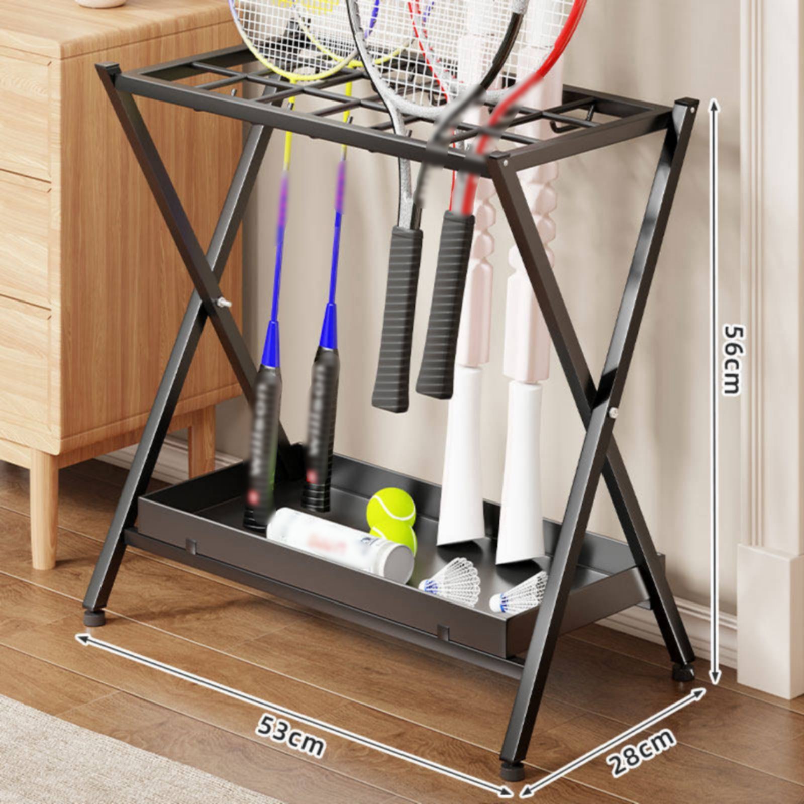 Faltbarer Badminton-Schlägerst – Badminton Racket Bewertung und Preis