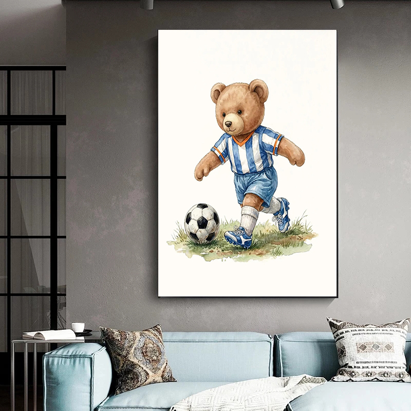 Niedliche Teddybär-Sport-Kinde – Badminton Single Bewertung und Preis